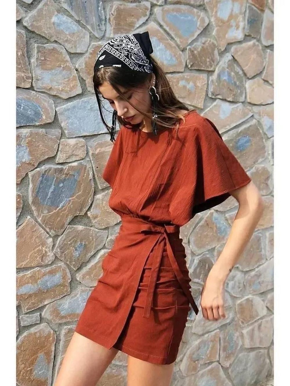 Free People Rough Rider fall Mini Dress